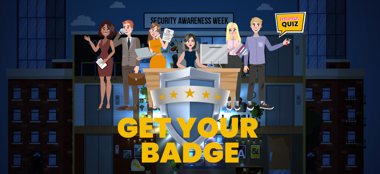 GET YOUR BADGE!